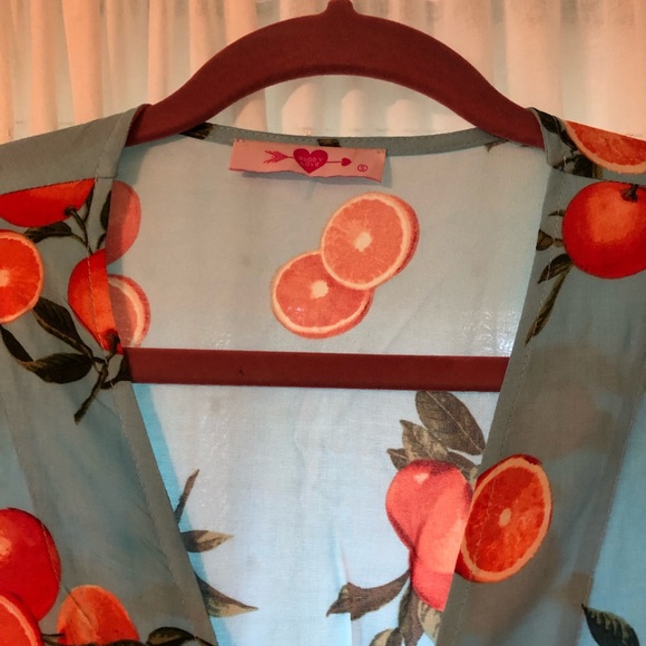 Buddy Love Orange Tie Top 🍊 - Picture 2 of 2